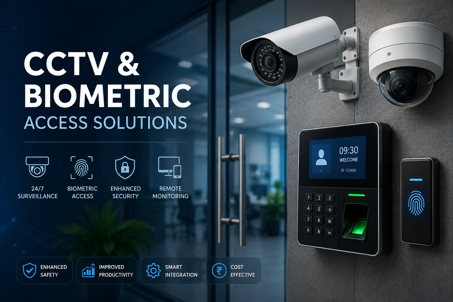CCTV & Biometric Access Solutions